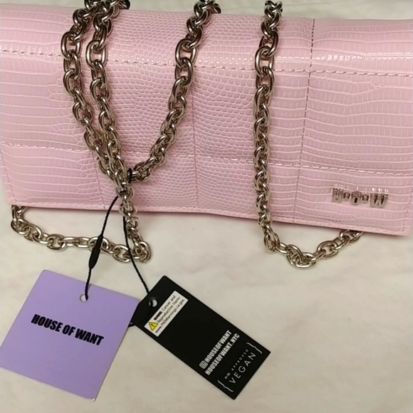 House of Want Crossbody Pink Lady Wallet - Picture 4 of 16